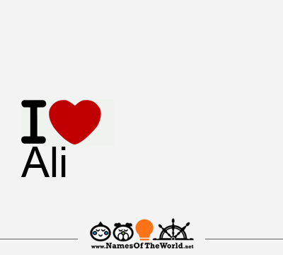 I Love Ali