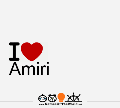 I Love Amiri