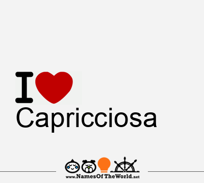 I Love Capricciosa