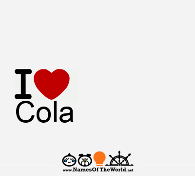 I Love Cola