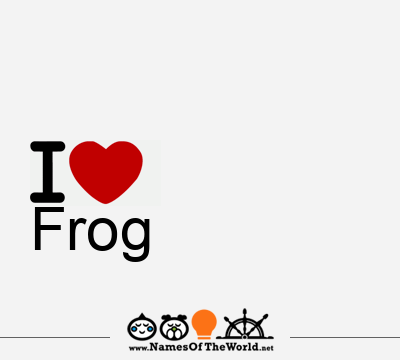 I Love Frog