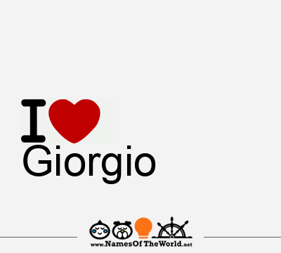 I Love Giorgio