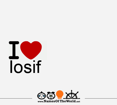 I Love Iosif