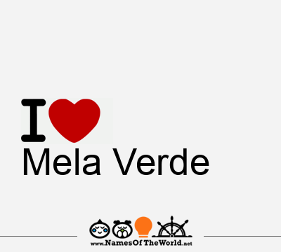 I Love Mela Verde