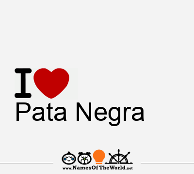 I Love Pata Negra