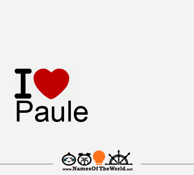 I Love Paule