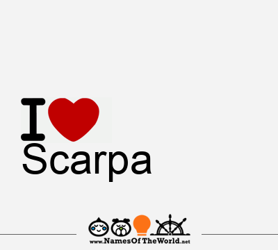 I Love Scarpa