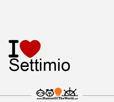 I Love Settimio